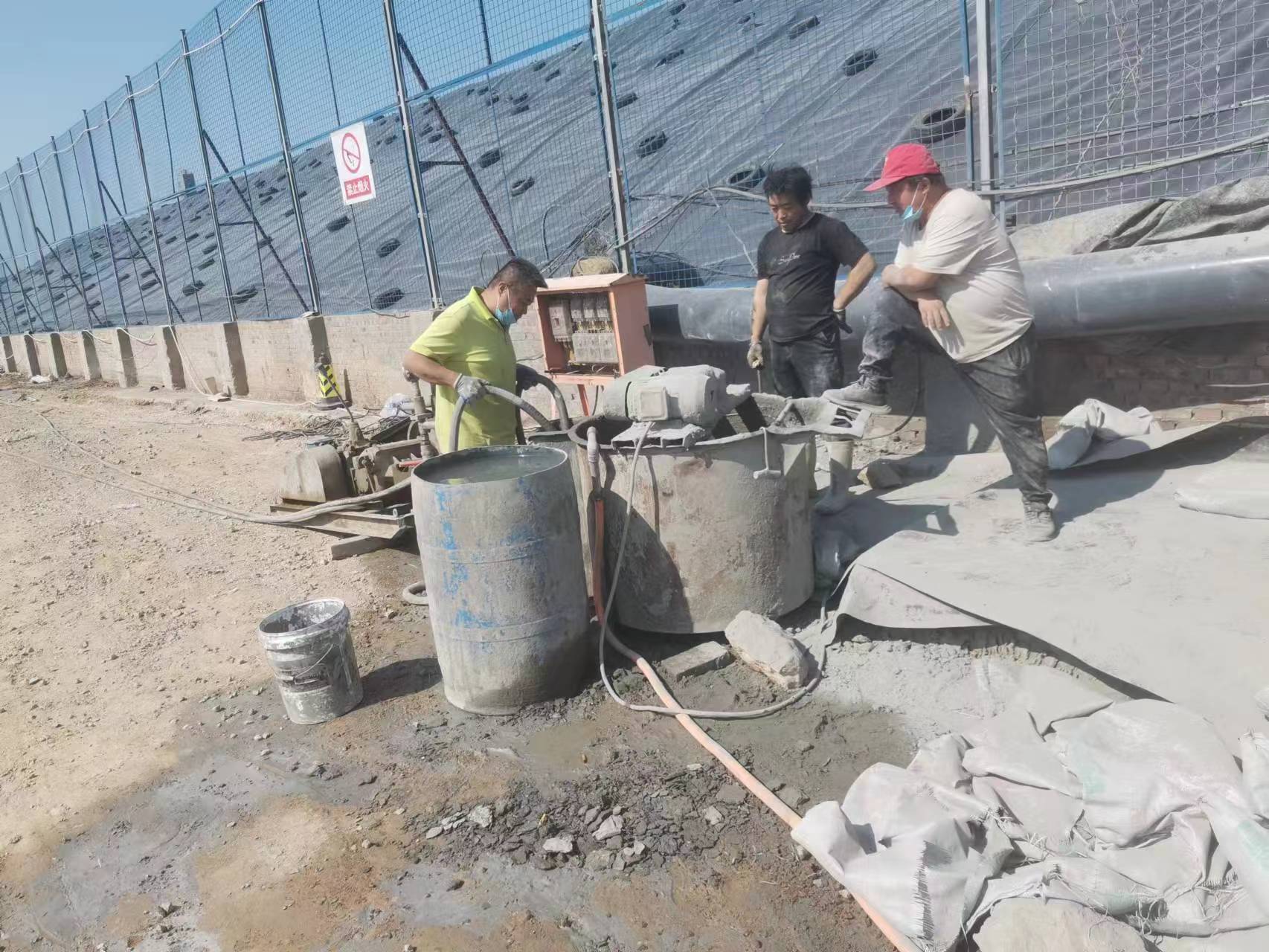 乐都袖阀管注浆